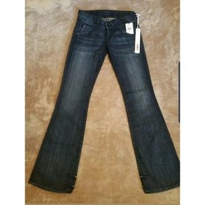 Women's Hudson Mid Rise Boot Cut Jeans